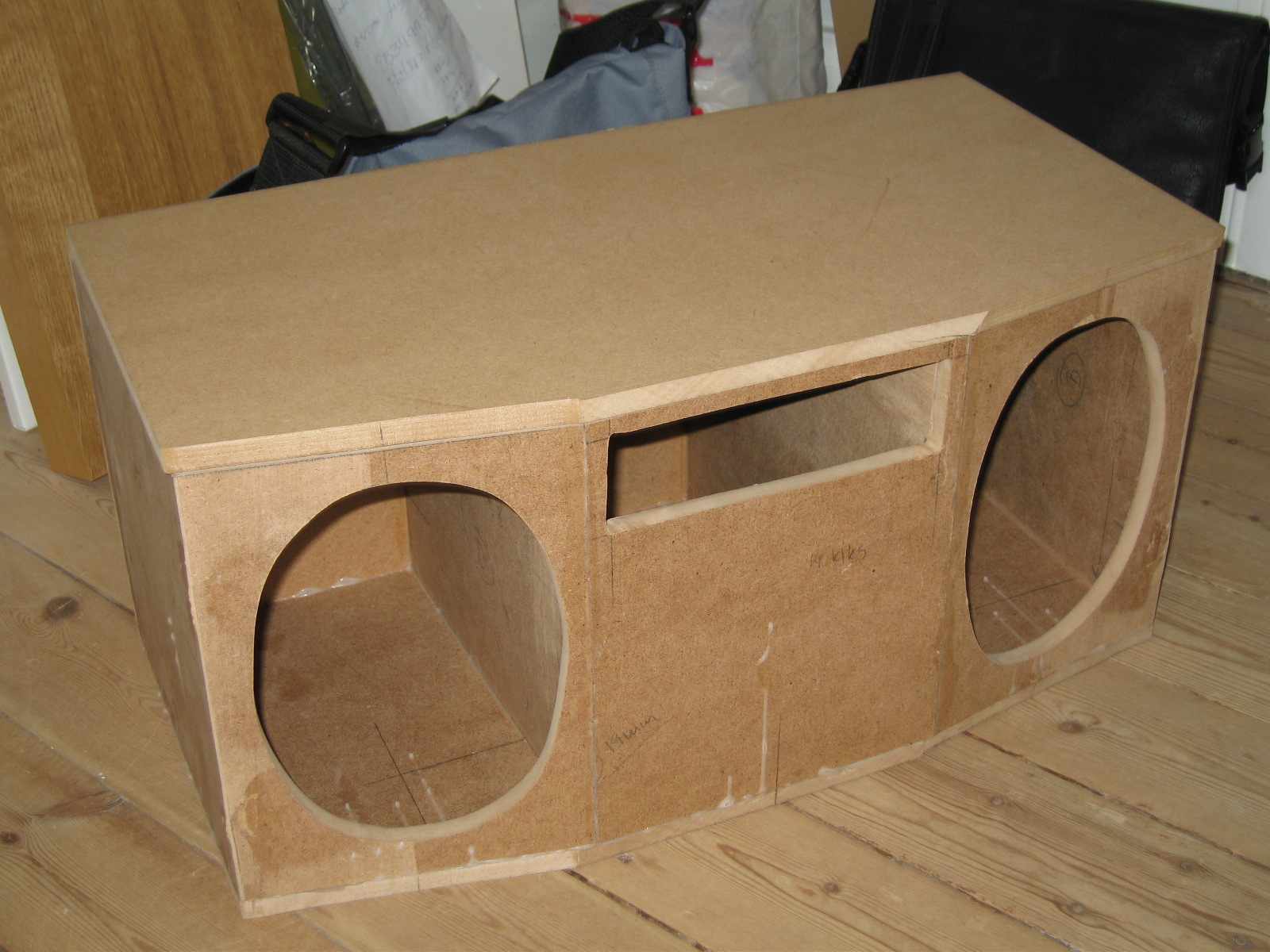 The Boombox early construction V